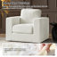 Chaise berçante pivotante avec housse Monteith-1289494773
