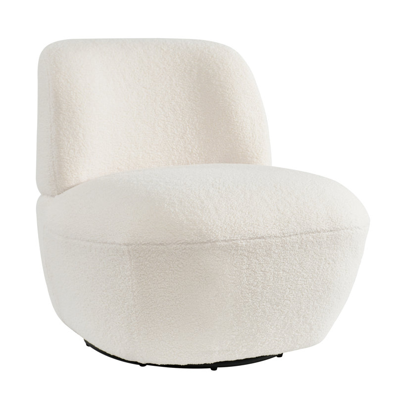 Fauteuil d'appoint Cozy, Blanc
