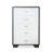 Eloy White & Espresso Finish Chest