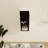 Wall-Mounted Bathroom Cabinet with Open & Closed Storage