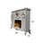 Picardy 59" Fireplace, Antique Pearl Finish-1087629227