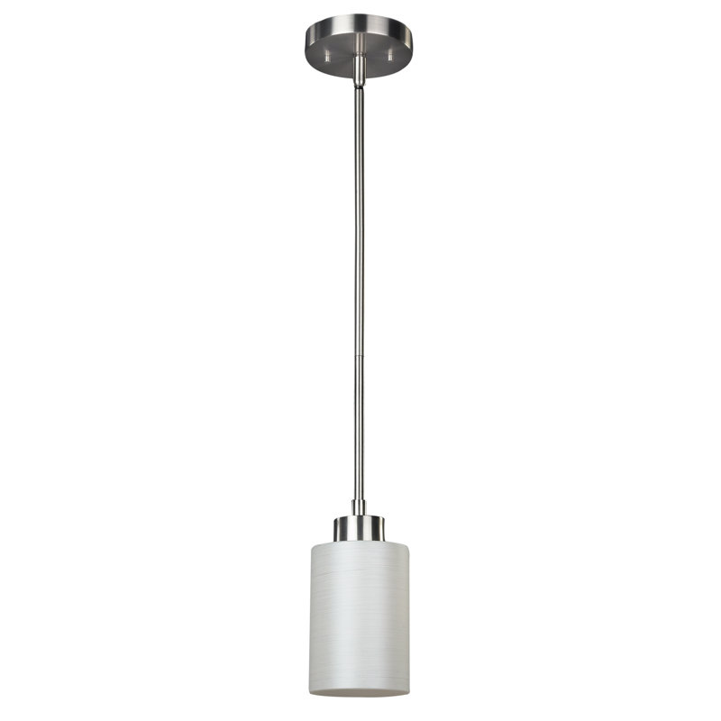 Luminaire suspendu à cylindre simple 1 lumières Colter