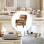 Fauteuil inclinable manuel en cuir véritable de 28,75 po de large Neliyah (ensemble de 2)-105356757