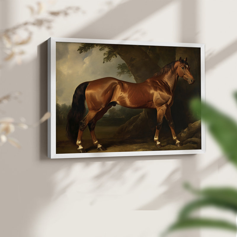 Faune - LVII - Reproduction encadrée - Restickable, H 8 po x l 10 po, Blanc