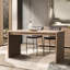 Nalani Reclaimed Pine Wood Counter Dining Table