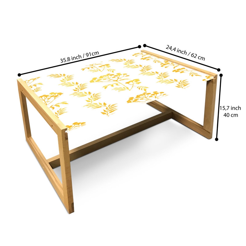 Jakarri Sled Coffee Table, 90cm H x 62cm W x 40cm D