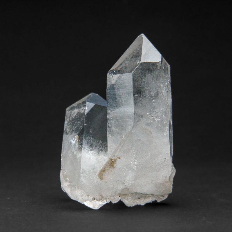 Véritable grappe de cristal de quartz transparent du Brésil (228,4 grammes)