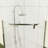 35 In. W X 72 In. H Neo-Angle Pivot Semi-Frameless Corner Shower Enclosure In Chrome-120047421