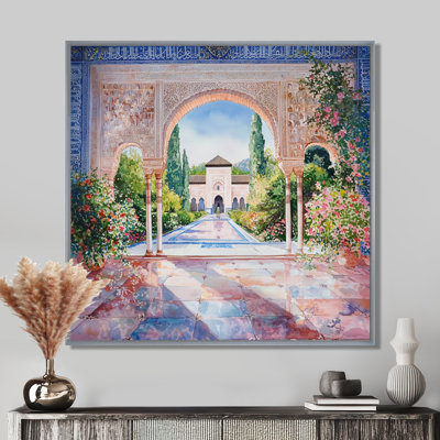 Summer Alhambra Dreams Granada Spain I - Spain Wall Art