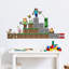 Adhésifs décoratifs Minecraft Blocks