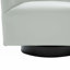 Fauteuil demi-tonneau pivotant en simili cuir Hall-687123744