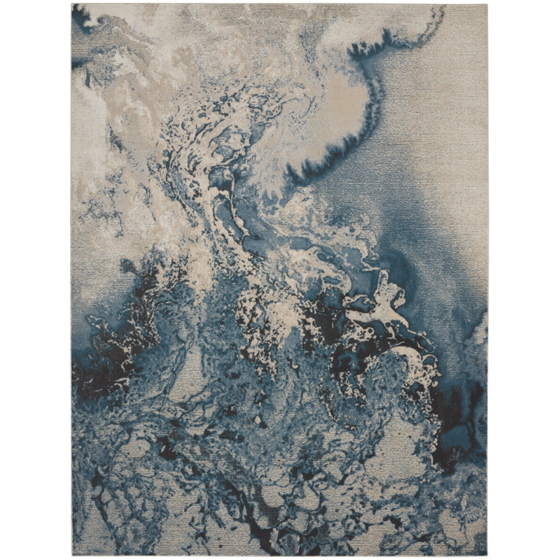 Abstract Indoor Rug, Rectangle 9' x 12'