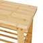 Sefrou 8 Pair Shoe Storage Bench
