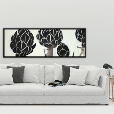 Artichauts, reproduction sur toile