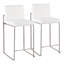 Tabouret de bar et de comptoir à dossier haut Brieon (ensemble de 2)-1184070466-1184070465-1184070491