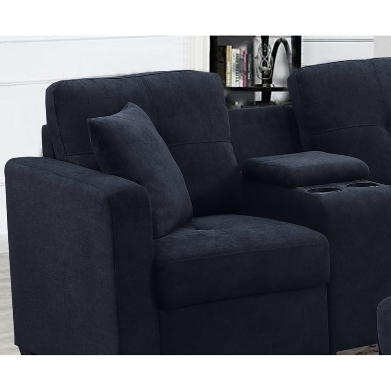 Pull - Out Chaise Convertible 3 Seat Upholstered Sectional With Storage, Beige Linen, Foam Filler, Removable Back Cushions, Size Sleeper For Overnight Stays, 81.29 In Width, 54.48 Depth, 34.12