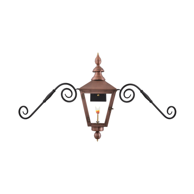 Charlestown Outdoor Wall Lantern, 35" H x 17" W x 18" D