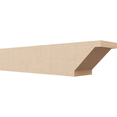 Burlington Woodgrain TimberThane Ra partier queue, brun clair apprêté