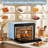 ROBAM R-Box 3-in-1 0.8 cu. ft. Countertop Steam Oven with 7 Modes, True Convection, Air Fry, Bake, Roast, 32 Presets, and Steam Self-Clean-136930149