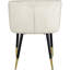 Chaise d'appoint en velours Cesalie-728360869