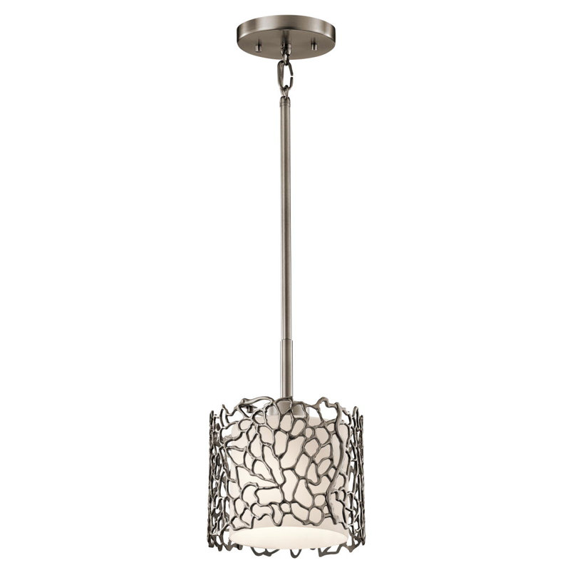 Luminaire suspendu cylindrique à 1 lumière Asaph