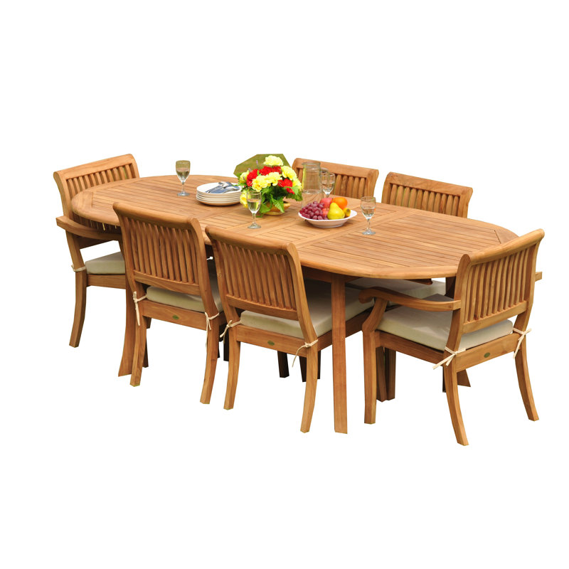 Arbor Outdoor 7 - Piece Teak Dining Set
