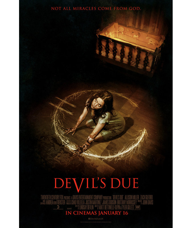 Devil's Due, 24" H x 16" W