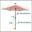 Parasol exceptionnel de 9 pi-935474913