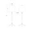 Portobello Tripod Table Lamp Set