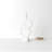 11'' H Wood Tabletop Candlestick