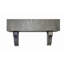 Tablettes flottantes en peuplier avec corbeaux-175871460