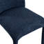 Chaise rembourrée moderne en tissu neutre à dossier courbé-1993121709