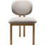 Chaise de salle à manger Trinika REE-001 H 34 po x l 20 po x P 26 po, H 34 po x l 20 po x P 26 po