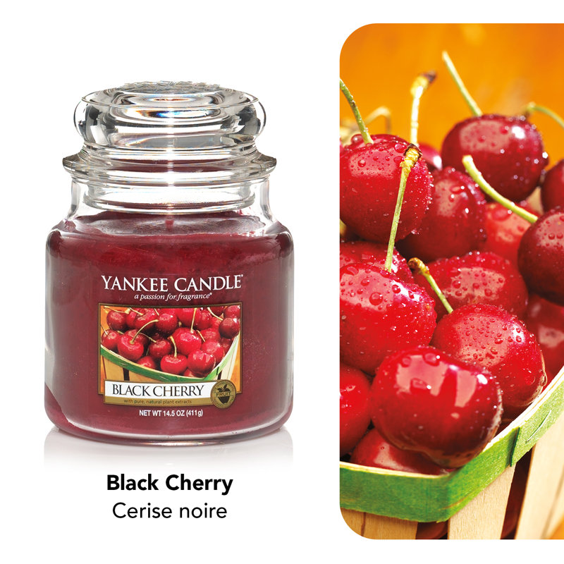 Black Cherry Jar Candle