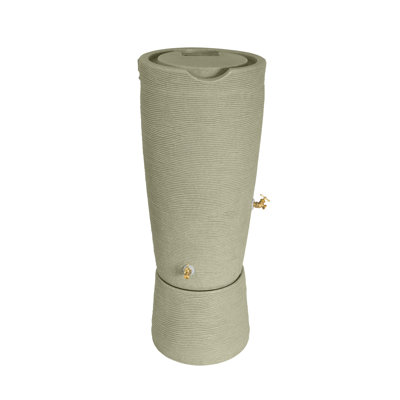 Baril de pluie 50 gallons Impressions Stone