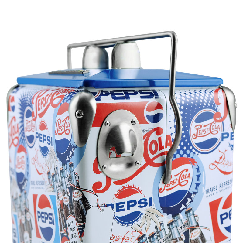 Pepsi 14-Quart Small Portable Cooler - Heritage Limited Edition