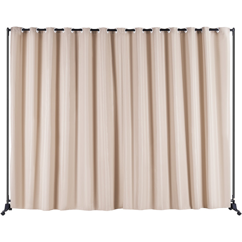 Rait Hanging Room Divider, Khaki