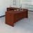 Series C 72W Bow Front L Shaped Desk with 48W Return and Mobile File Cabinet-49810409