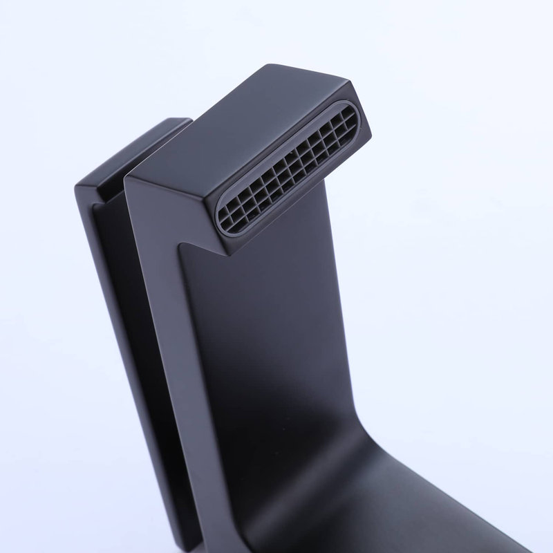 Robinet de salle de bain à un trou, Noir mat