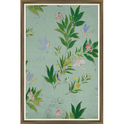Doves I (Var. 2) Print by Paule Marrot