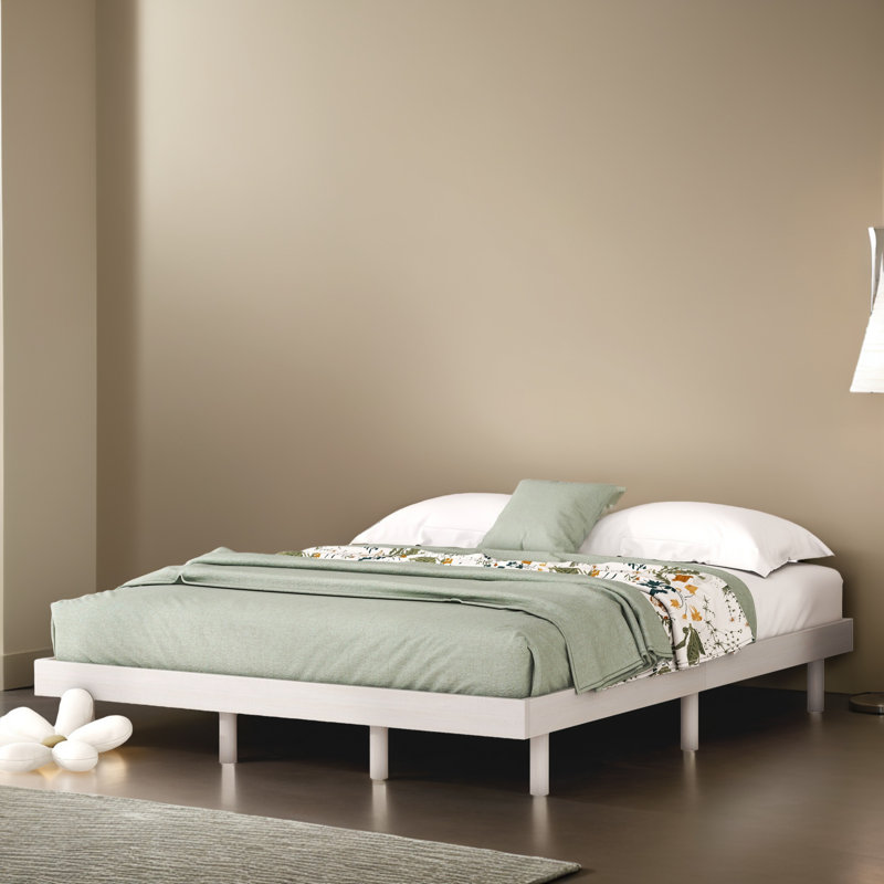 Base de lit plateforme flottante, Blanchies, Grand lit
