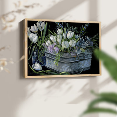Wild Tulips - Reproduction encadrée - Restickable