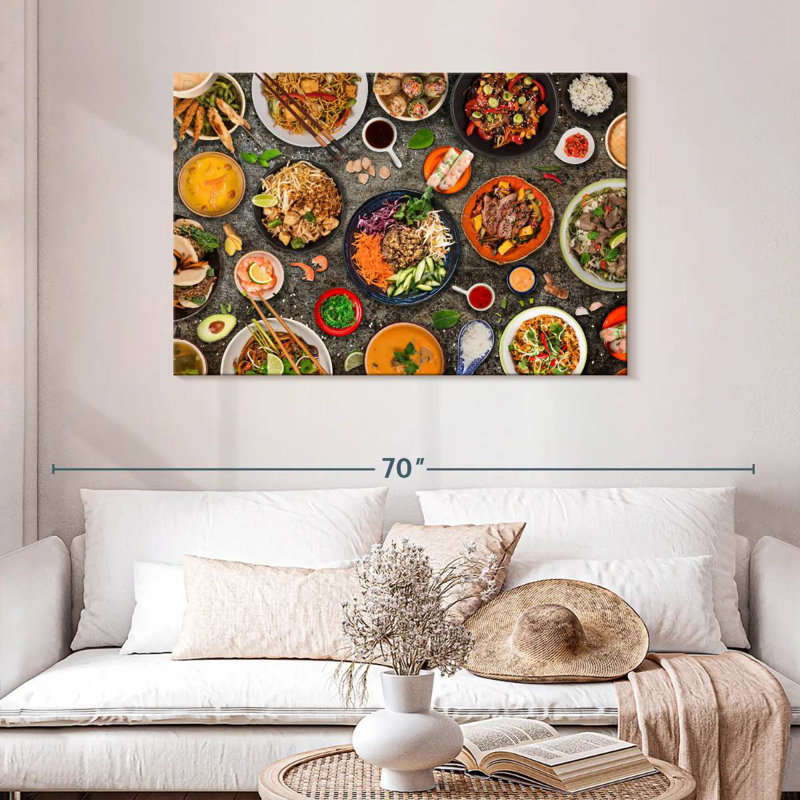 Yarlin Asian Cuisine, 30" H x 45" W