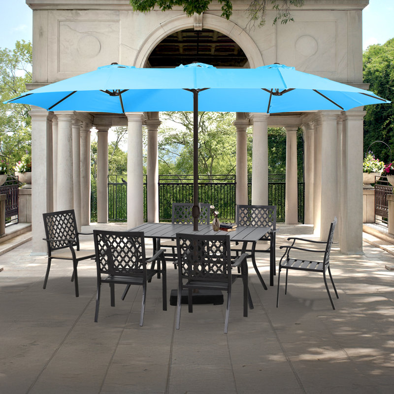 457.2cm Parasol, Light Blue