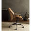 Chaise de bureau en cuir Hamilton