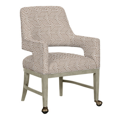 Josie Grande 19.5'' H Upholstered Beech Armchair