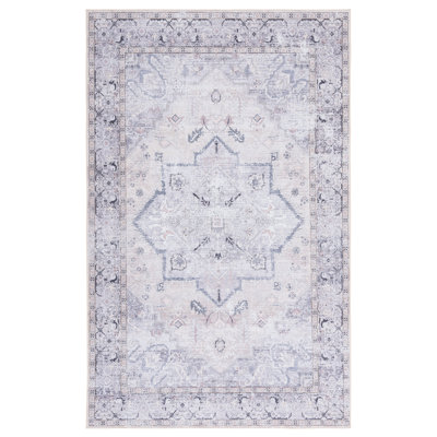 Pashen Performance Machine Washable Oriental Rug