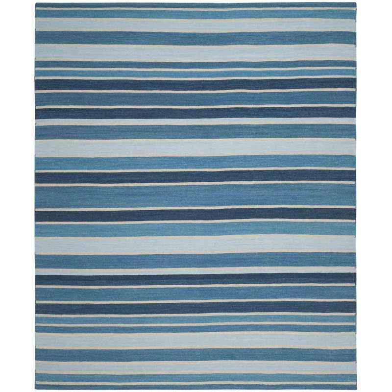 Ralph Lauren Barragan Stripe Wool Striped Rug, Rectangle 10' x 14'