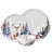 Mikasa Whispering Pines 12 Piece Dinnerware Set, Service for 4