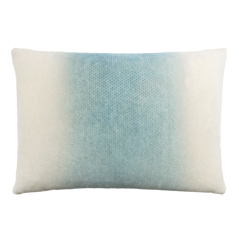 Waffle Lumbar Pillow Cover & Insert, Sky